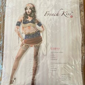 French kiss adult gypsy sexy costume Halloween